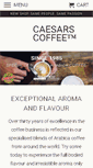 Mobile Screenshot of caesarscoffee.com.au